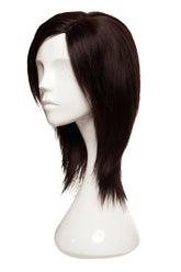 Peruca Naturala ANIA Saten Roscat Inchis